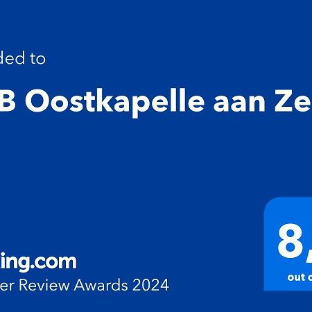 B&B Oostkapelle Aan Zee Exterior foto